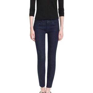 TORY BURCH Cropped Skinny Dark Wash Jean Pants Sz 29